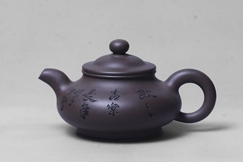 蒋建亚紫砂壶 事事如意 