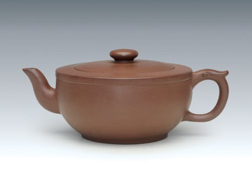 王玮紫砂壶 玉碗 