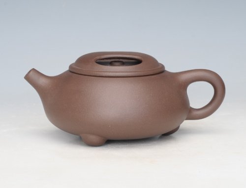 周华芳紫砂壶 牛盖石瓢 