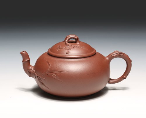 史伟如紫砂壶 竹韵含香 