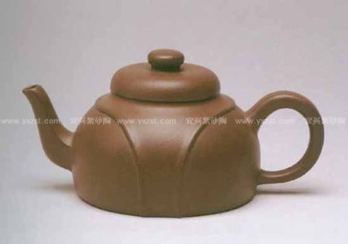 夏俊伟紫砂壶 大彬龙带壶 
