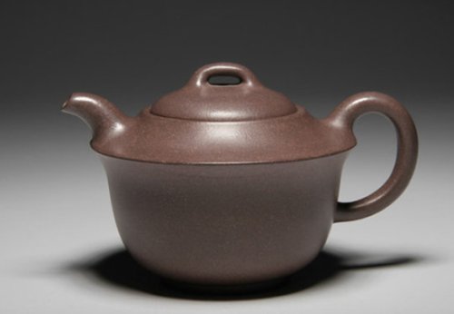 罗燕妮紫砂壶 金碗 