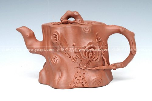 潘红华紫砂壶 大号梅桩 