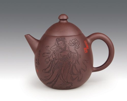 孙越芳紫砂壶 龙旦 