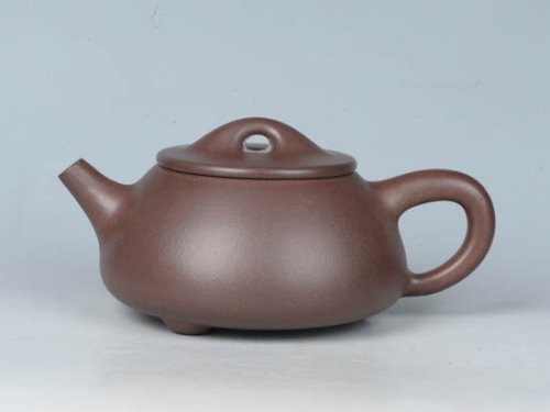 周庚大紫砂壶 石瓢 