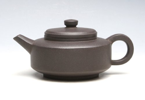 陈红英紫砂壶 平盖 