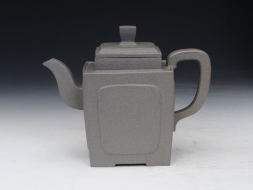 邵文紫砂壶 魁四方 