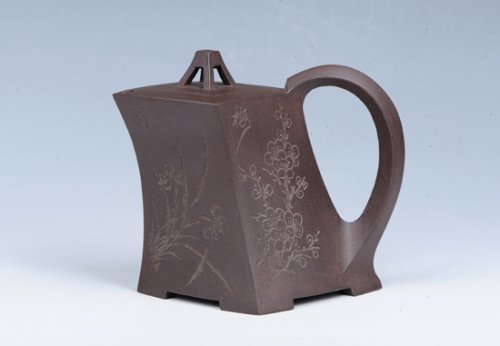 万庆元紫砂壶 一帆风顺 