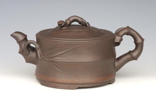 赵志东紫砂壶 竹段 