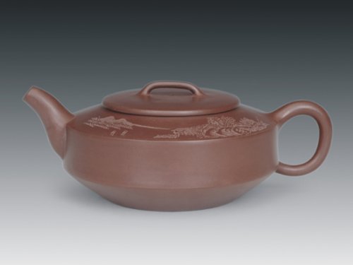 罗有财紫砂壶 汉圆 