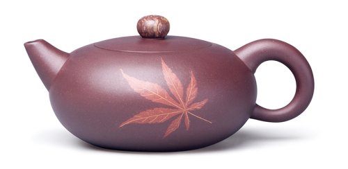 王国祥紫砂壶 秋韵壶 