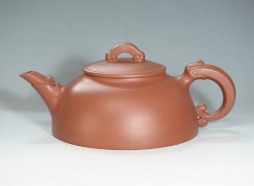 史和兴紫砂壶 双龙如意 