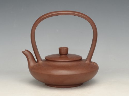 王耀华紫砂壶 得福提梁 