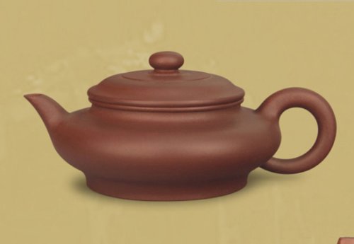邹旭敏紫砂壶 虚扁 
