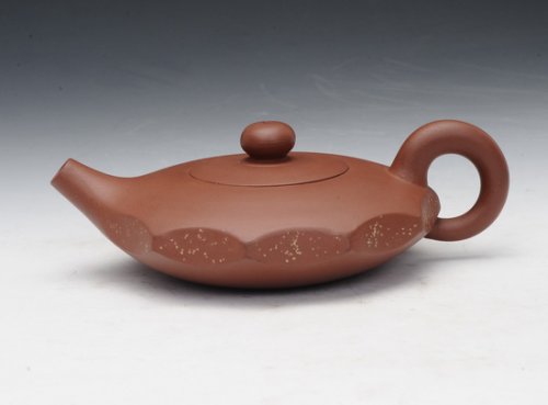 陈伟强紫砂壶 水扁 