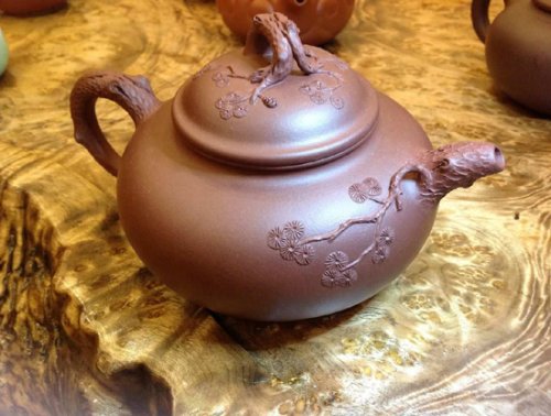 余丝雯紫砂壶 松韵 