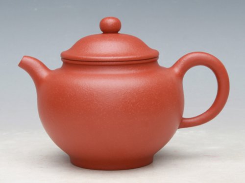 冯文娟紫砂壶 掇只 朱泥 360cc 