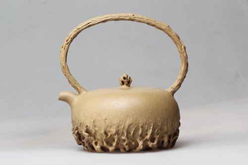 范军民紫砂壶 本源提梁壶 