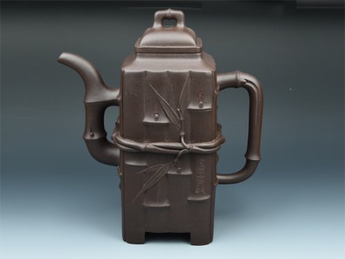 朱菊华紫砂壶 高风亮节 