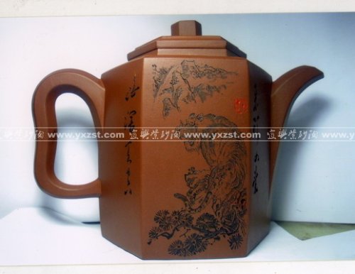 王安凤紫砂壶 六顺 