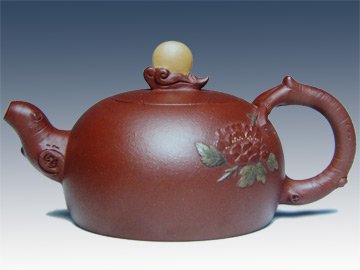 郭超刚紫砂壶 花好月圆 