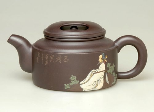 陈正初紫砂壶 八仙过海之吕洞宾 