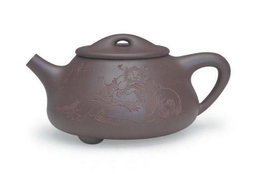 王余平紫砂壶 石瓢2 
