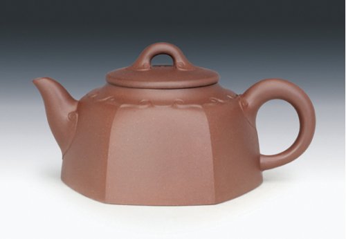 丁丽洁紫砂壶 六方如意 