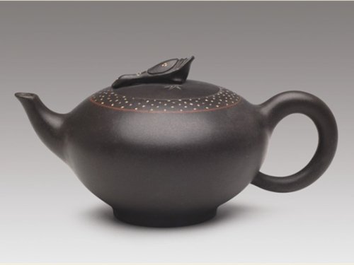 许敏芳紫砂壶 春江水暖 
