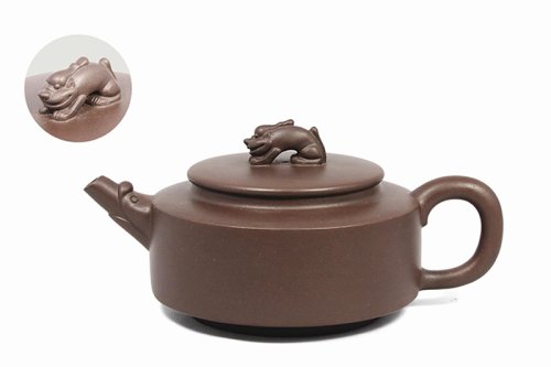 张菊萍紫砂壶 吉祥 