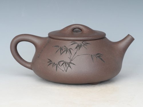 李开宏紫砂壶 石瓢 