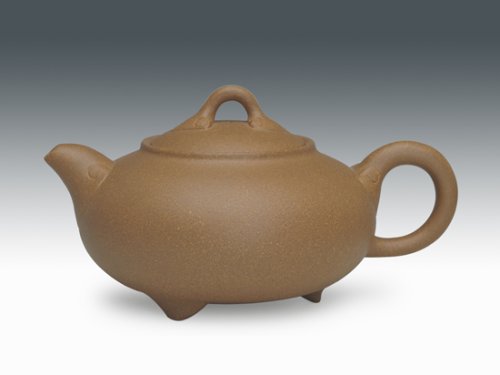 王兰芳紫砂壶 三脚如意 