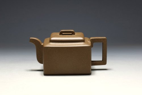 周琦紫砂壶 亚明四方 