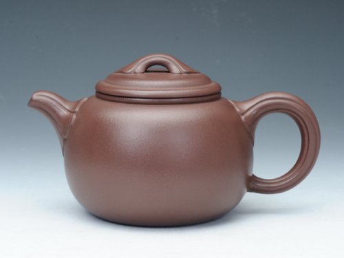 邵文紫砂壶 匏尊如意 