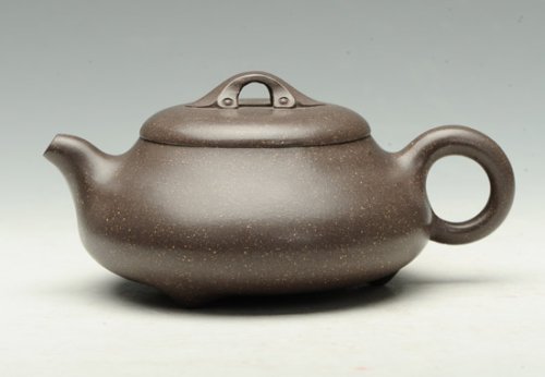 吴萍紫砂壶 如意石瓢 