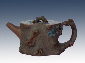 顾斌武紫砂壶 松桩 