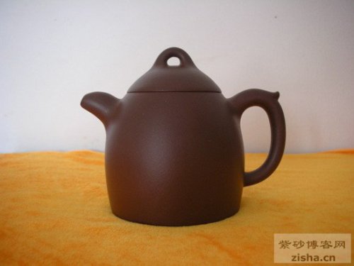 丁小华紫砂壶 秦权（全手工） 