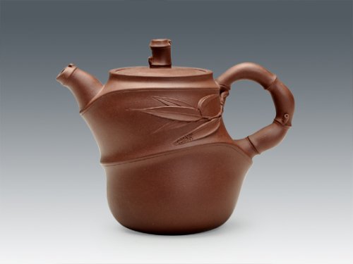 冯盘军紫砂壶 佛肚竹 