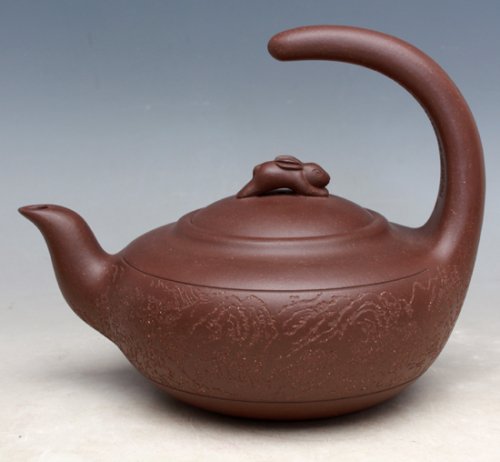 单芳娣紫砂壶 奔月 