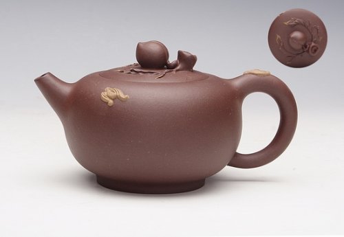 郭超刚紫砂壶 福寿 