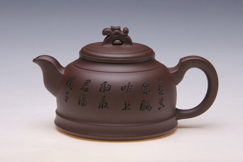 周琴娣紫砂壶 如意玉佩壶 