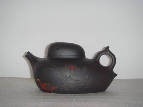 邹辉紫砂壶 鸭知春 