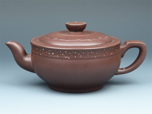 朱菊华紫砂壶 铺砂金碗 