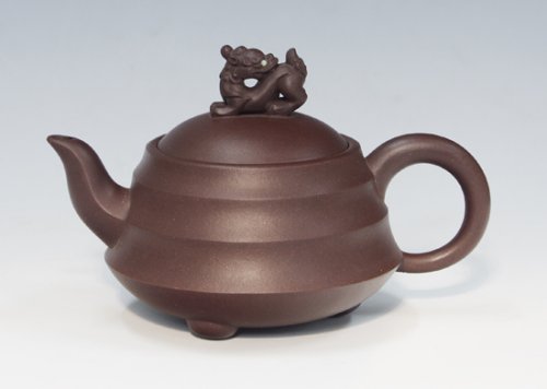 吴青紫砂壶 步步高升 