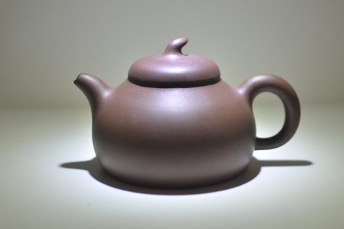 李骐佑紫砂壶 茄段 