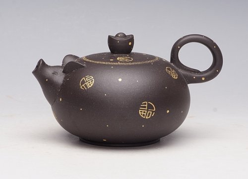 郭超刚紫砂壶 富贵 