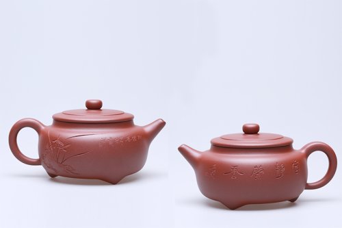 周海英紫砂壶 三足云鼎 