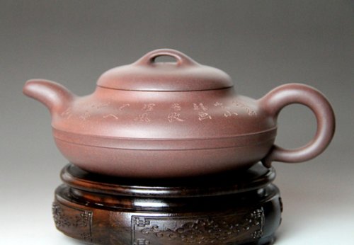 张芳紫砂壶 大线圆 
