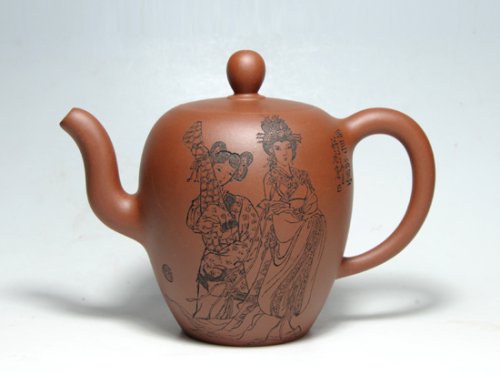 吴秋平紫砂壶 美人肩 