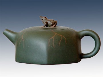 许泽勤紫砂壶 六方青蛙佘燕敏 